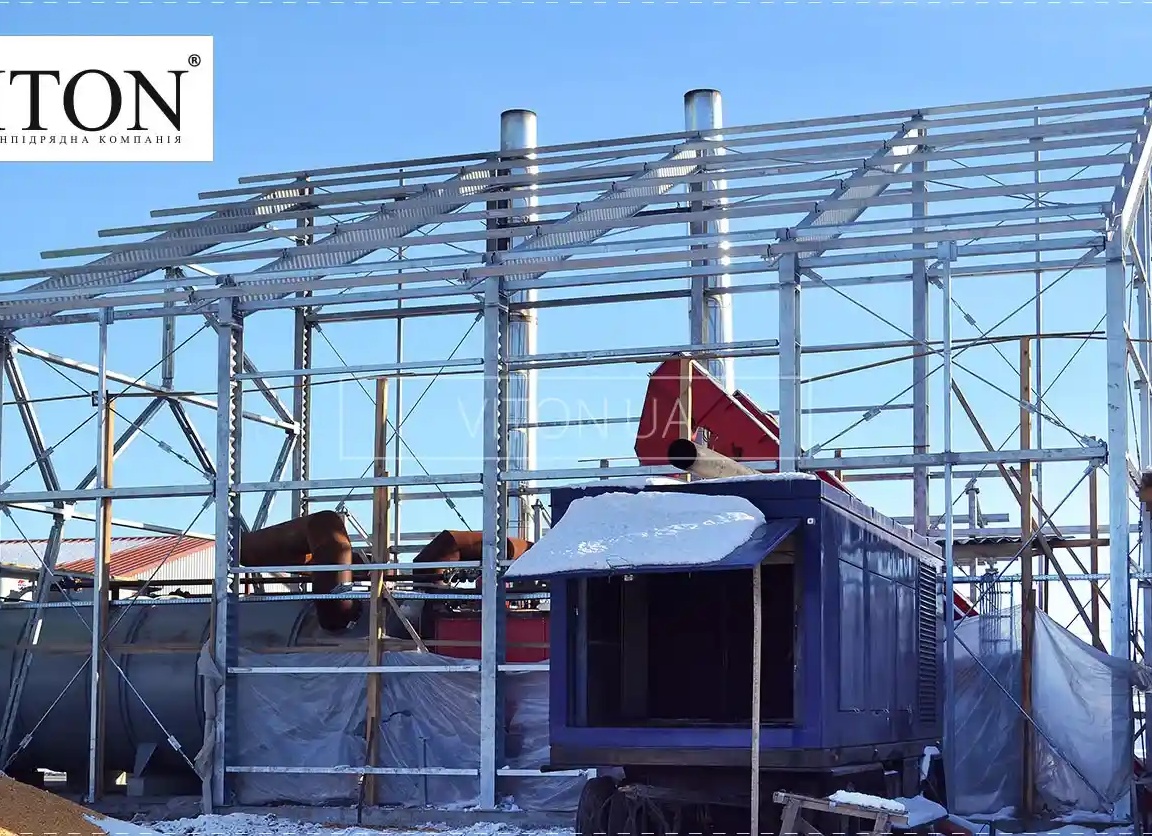 Строительство склада ЛСТК в Орле